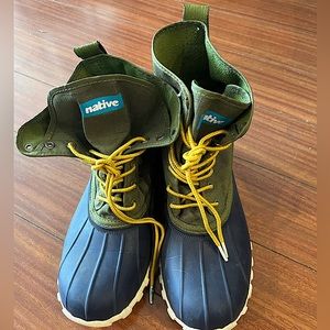 Native Ankle Rain Boots